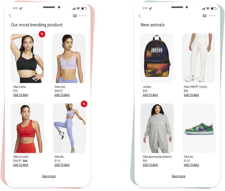 Upselling on Product Pages